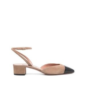 Aquazzura Suede And Calf Leather Brown Pumps - NWT